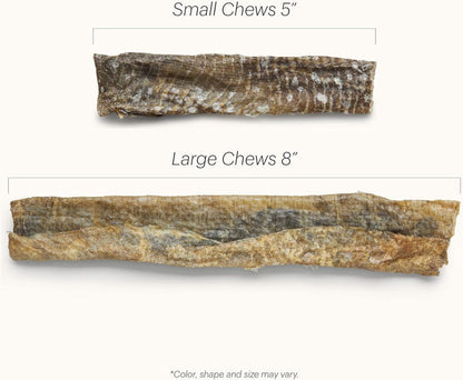 The Honest Kitchen Human Grade Ocean Chews Crispy Cod Fish Skins Dog Treats, 5.5 Ounces - Dog.Dog.Cat.