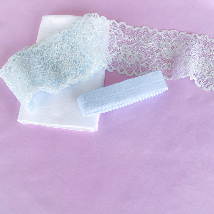 The KidZone - Children's Knit Underwear Kit with Lace Option