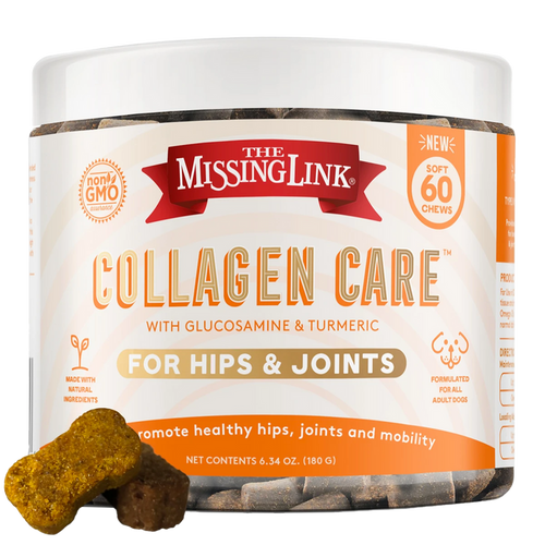 The Missing Link-Collagen Care Hips & Joints Soft Chew 60 Ct - Dog.Dog.Cat.