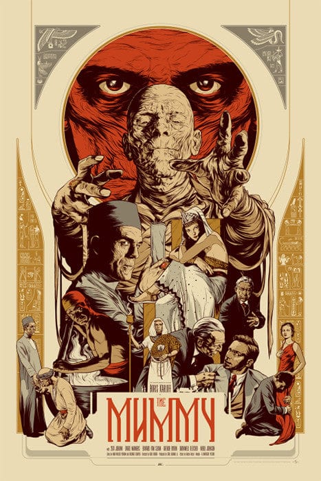 The Mummy Martin Ansin poster