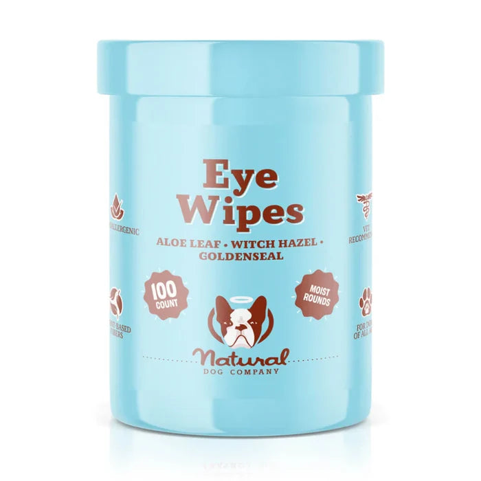 The Natural Dog Eye Wipes 100 Count - Dog.Dog.Cat.