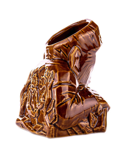 The Wolfman Tiki Mug - Alamo Brown Variant