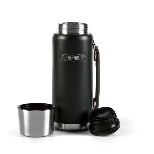 Thermos Icon Series Flask - Granite Black | 1.2L