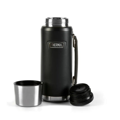 Thermos Icon Series Flask - Granite Black | 1.2L