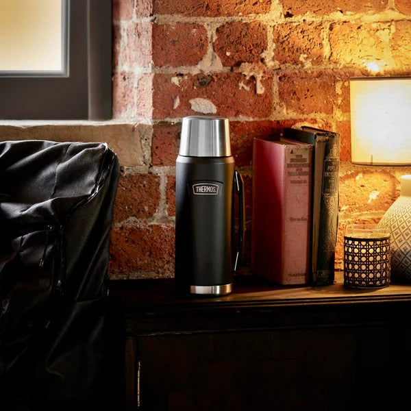 Thermos Icon Series Flask - Granite Black | 1.2L