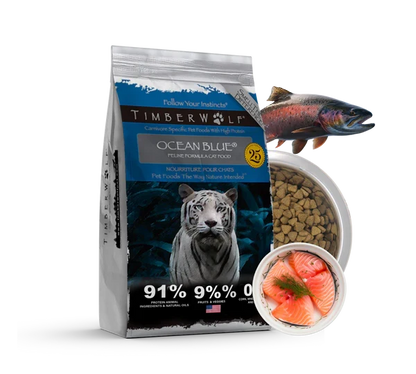 Timberwolf Wild & Natural Legends Dry Cat Food | Grain-Free | High Protein | 3 Flavors | All Life Stages - Dog.Dog.Cat.