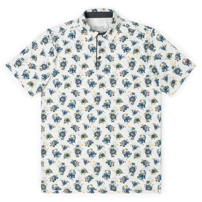 RSVLTS XS Transformers Short Sleeve Shirt Transformers "Dino Might" – All-Day Polo Transformers "Dino Might" – All-Day Polo