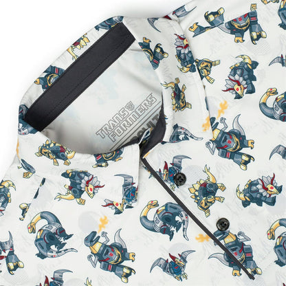 RSVLTS Transformers Short Sleeve Shirt Transformers "Dino Might" – All-Day Polo Transformers "Dino Might" – All-Day Polo