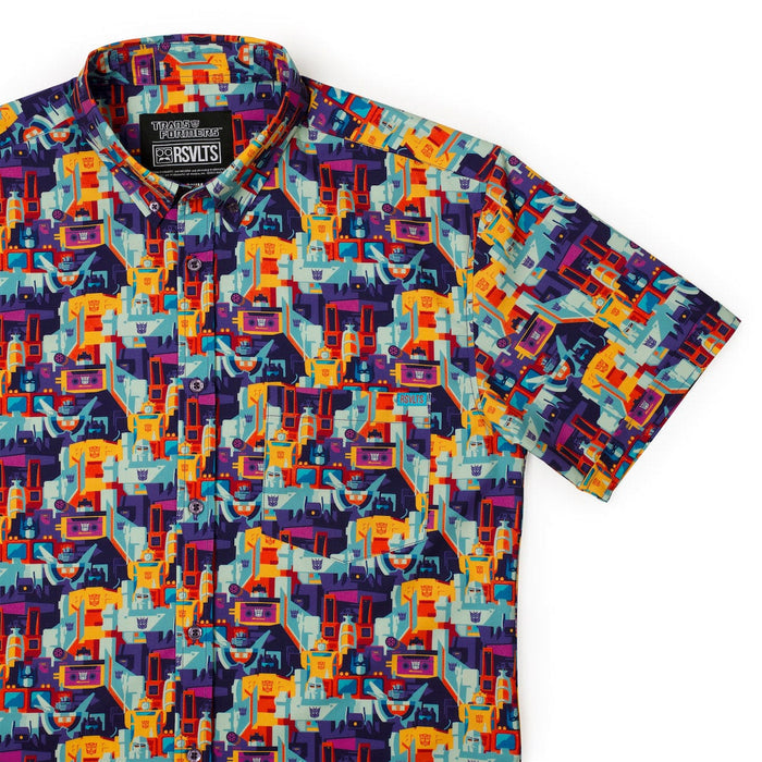 RSVLTS RSVLTS Transformers "Cybertron's Finest" _ KUNUFLEX Short Sleeve Shirt