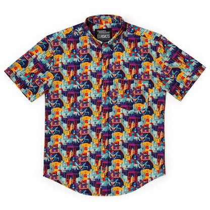 RSVLTS RSVLTS Transformers "Cybertron's Finest" _ KUNUFLEX Short Sleeve Shirt