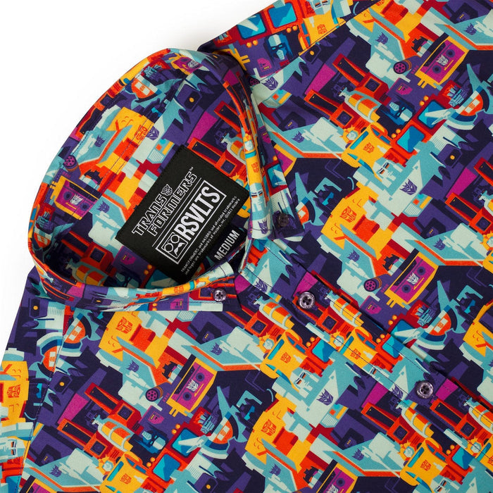 RSVLTS RSVLTS Transformers "Cybertron's Finest" _ KUNUFLEX Short Sleeve Shirt