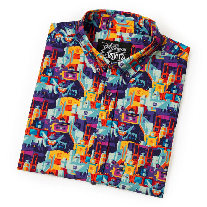 RSVLTS RSVLTS Transformers "Cybertron's Finest" _ KUNUFLEX Short Sleeve Shirt