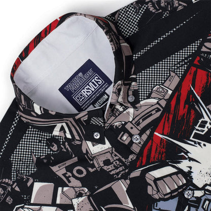 RSVLTS RSVLTS® Transformers "(Panel Design)" _ KUNUFLEX Short Sleeve Shirt Transformers "(Panel Design)" _ KUNUFLEX Short Sleeve Shirt