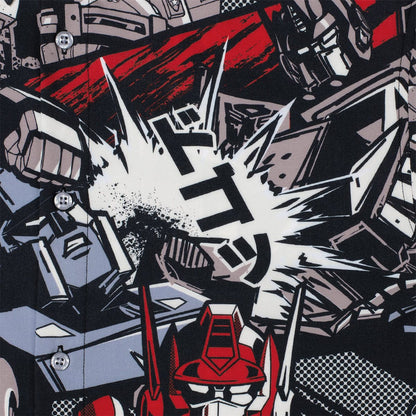 RSVLTS RSVLTS® Transformers "(Panel Design)" _ KUNUFLEX Short Sleeve Shirt Transformers "(Panel Design)" _ KUNUFLEX Short Sleeve Shirt