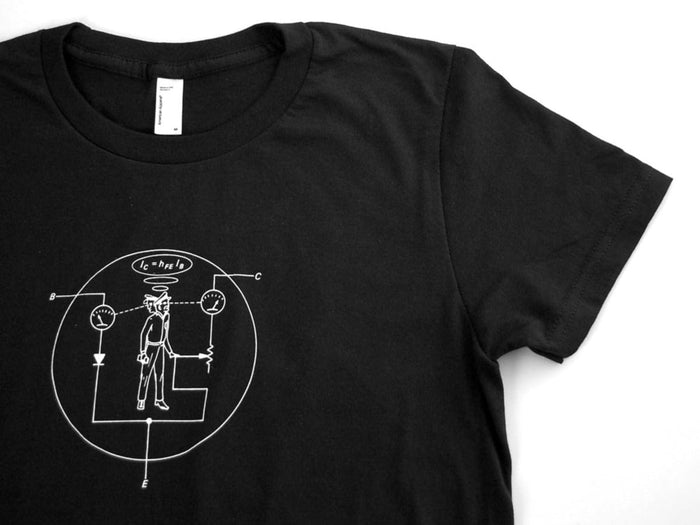 Transistor Man Shirt - Womens Small [Discontinued] by The Pi Hut - The Pi Hut
