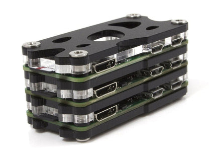 Triple Stack Raspberry Pi Zero Case [discontinued] by C4 Labs - The Pi Hut