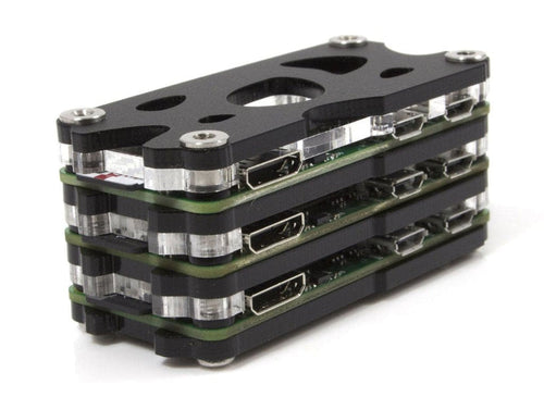 Triple Stack Raspberry Pi Zero Case [discontinued] by C4 Labs - The Pi Hut