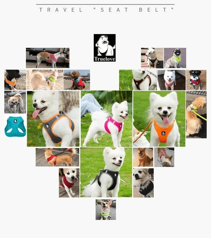 Truelove AirFit Reflective Dog Harness - TLH2911 - Dog.Dog.Cat.