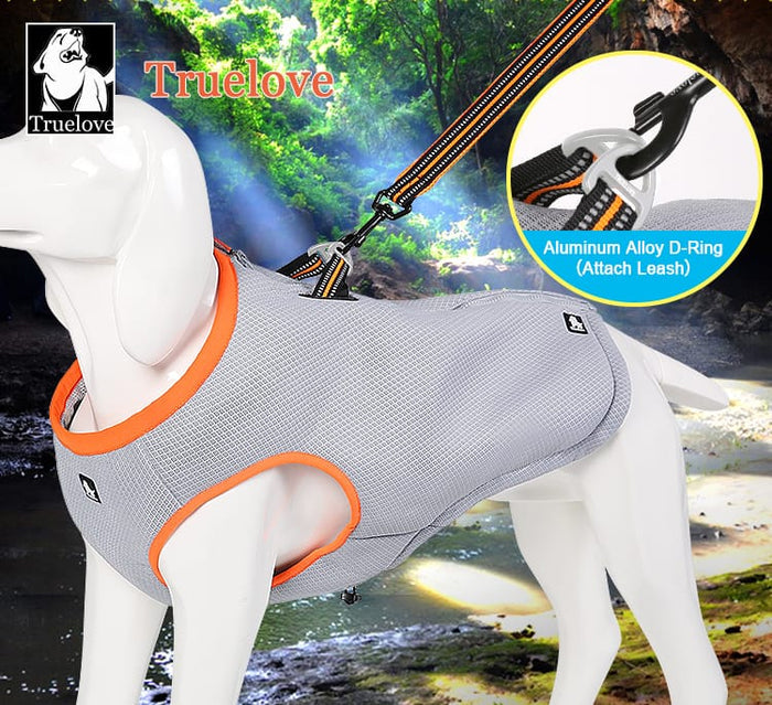 Truelove Cooling Vest TLG2511 Lightweight Evaporative Cooling Vest for Work and Sport - Dog.Dog.Cat.