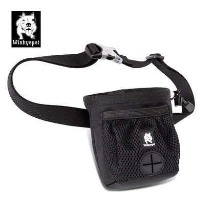 TrueLove Dog Training Treat Pouch - Hands-Free Waist Bag for Treats & Essentials - Dog.Dog.Cat.