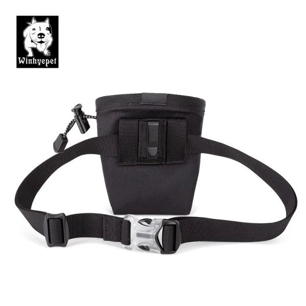 TrueLove Dog Training Treat Pouch - Hands-Free Waist Bag for Treats & Essentials - Dog.Dog.Cat.