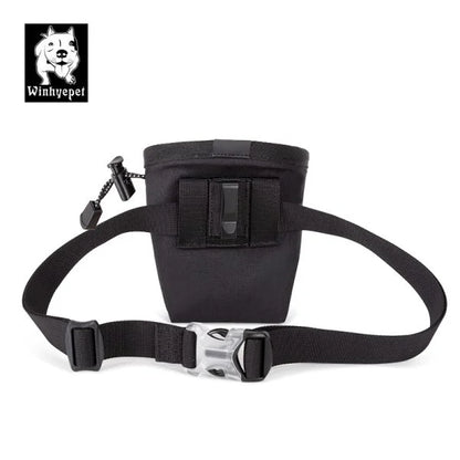 TrueLove Dog Training Treat Pouch - Hands-Free Waist Bag for Treats & Essentials - Dog.Dog.Cat.