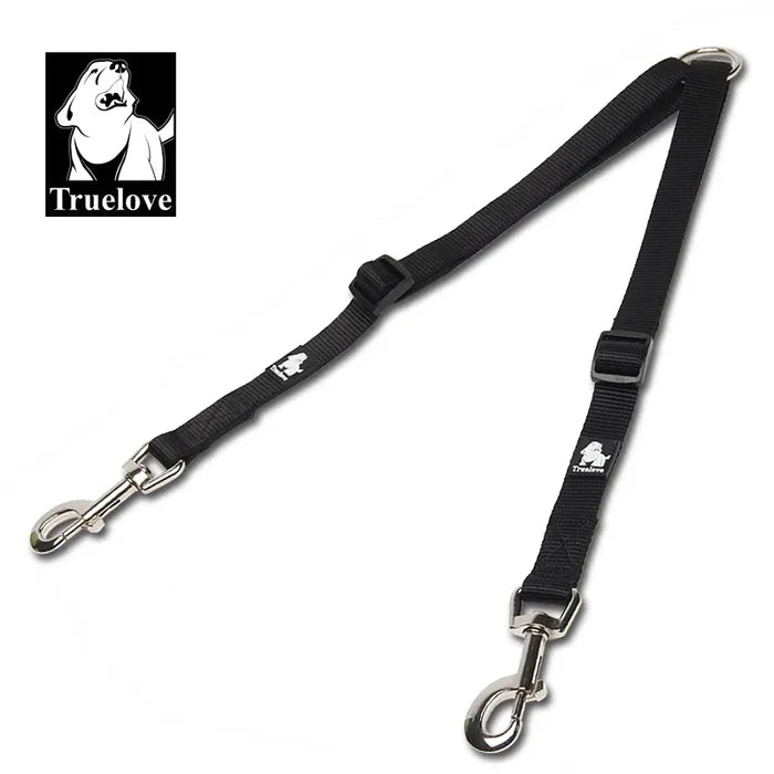 TrueLove Double Leash TLL2372 Durable and Comfortable Dog Leash for Multiple Pets - Dog.Dog.Cat.