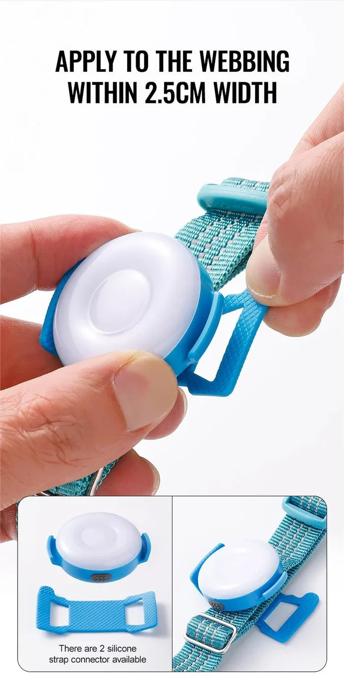 TrueLove Rechargeable LED Dog Safety Light - Waterproof Clip-On Collar Light - Dog.Dog.Cat.