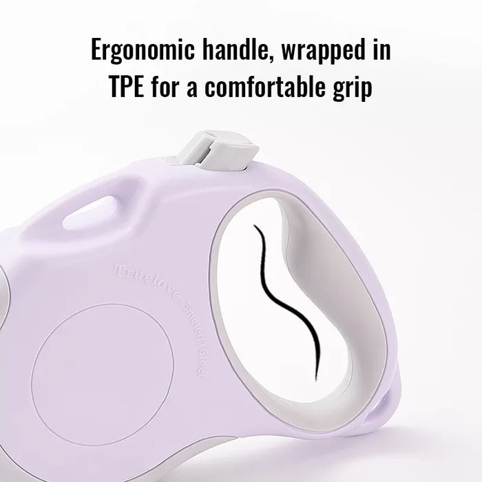 True Love Retractable Dog Leash TLL5001 - Suitable for Medium and Small Dogs -  Black - Dog.Dog.Cat.