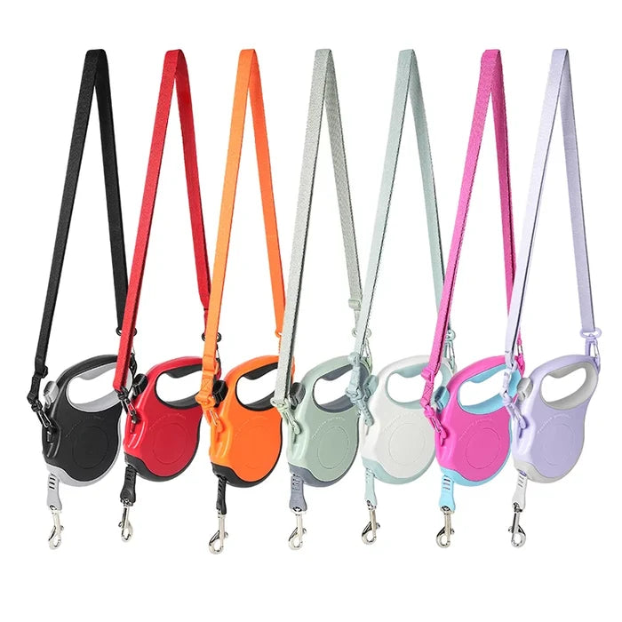 True Love Retractable Dog Leash TLL5001 - Suitable for Medium and Small Dogs -  Black - Dog.Dog.Cat.