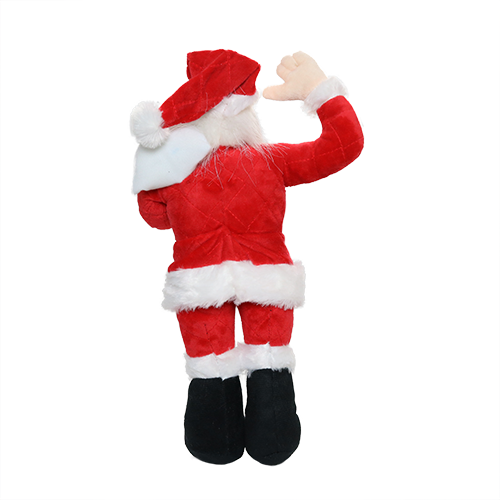 Tuffy Dog Toys - VIP Products - Mighty Arctic Santa - Christmas, Plush, Squeaky Dog Toy - Dog.Dog.Cat.