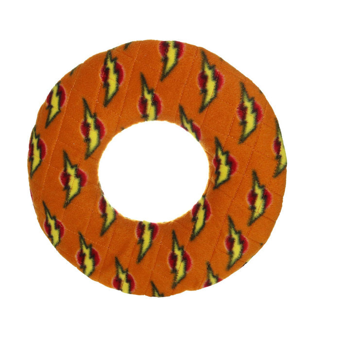 Tuffy Dog Toys - VIP Products - Mighty Ring - Orange, Durable, Squeaky Dog Toy, No Stuffing - Dog.Dog.Cat.
