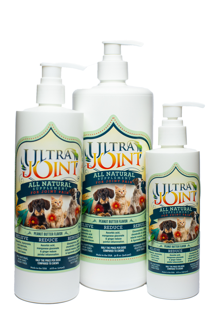 Ultra Oil For Pets - Joint Supplement - Dog.Dog.Cat.