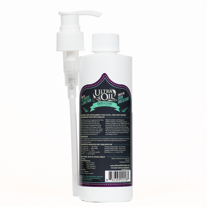 Ultra Oil For Pets - Skin & Coat Supplement - Dog.Dog.Cat.