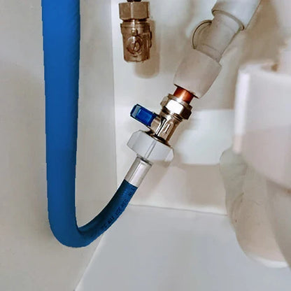 Universal Dishwasher and Washing Machine Cold Water Fill Inlet Pipe Feed Hose (1.5m)