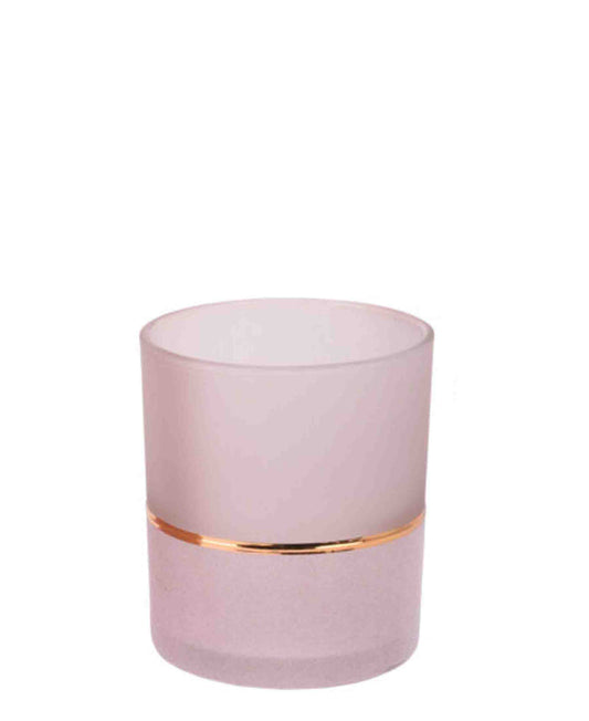 Urban Decor Velvet 8cm Tealight Holder - Mink
