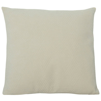 Urban Style Decorative Beige Lines Lounge Cushion | 45x45cm