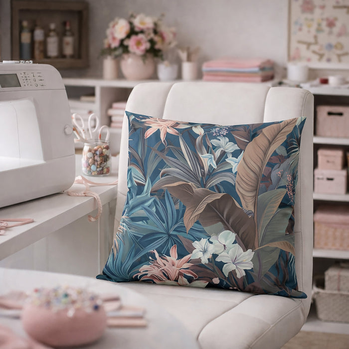 Urban Style Decorative Dark Jungle Lounge Cushion | 45x45cm