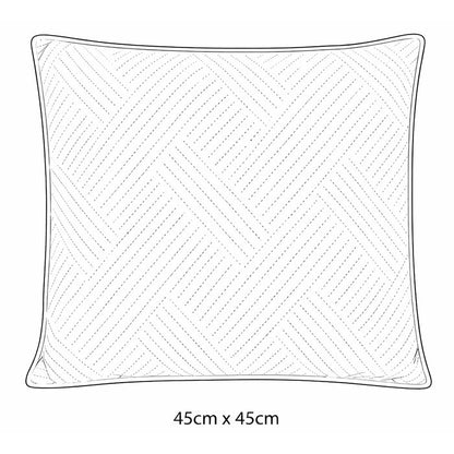 Urban Style Decorative Taupe Lines Lounge Cushion | 45x45cm