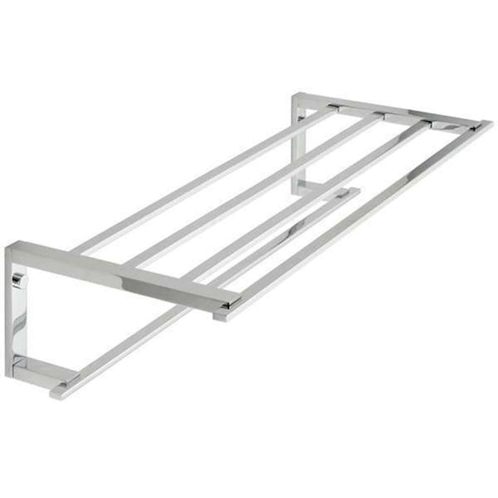 Vado Level Towel Shelf w/ Towel Rail 550mm C/P