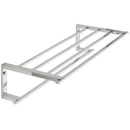 Vado Level Towel Shelf w/ Towel Rail 550mm C/P