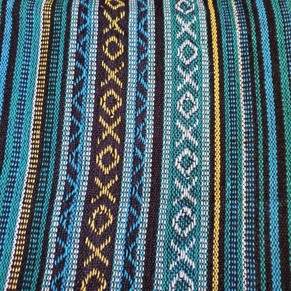 Walking Palm - Dog Sling - Peacock Blue Woven - Dog.Dog.Cat.
