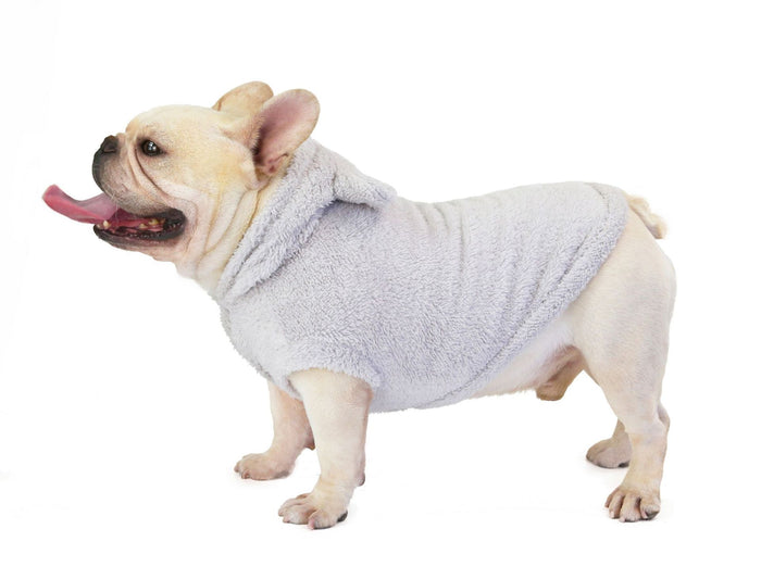 Warm Fuzzy Hooded Fleece Dog Sweater - Dog.Dog.Cat.