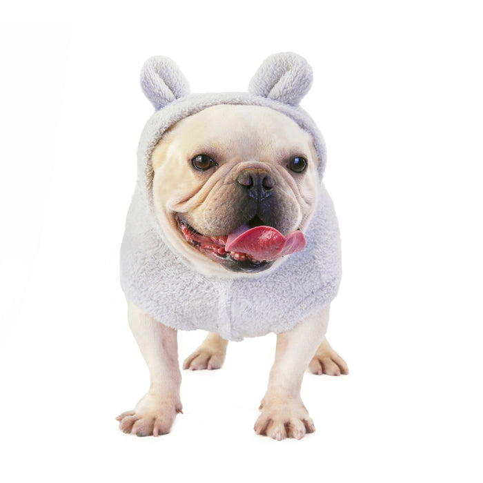 Warm Fuzzy Hooded Fleece Dog Sweater - Dog.Dog.Cat.