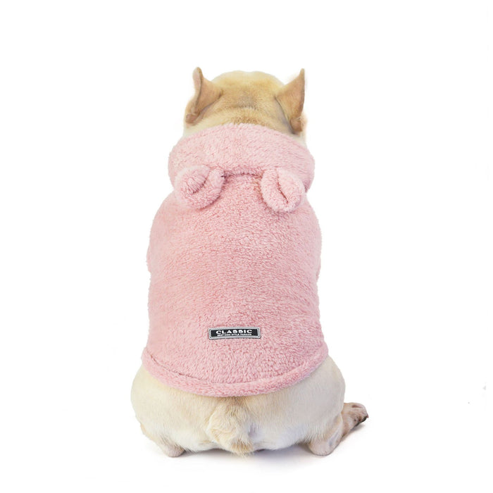 Warm Fuzzy Hooded Fleece Dog Sweater - Dog.Dog.Cat.