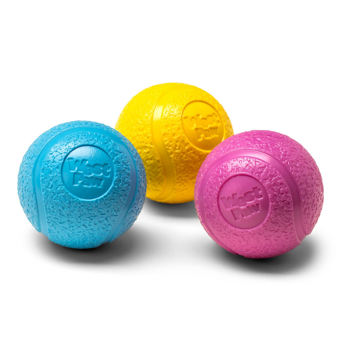 West Paw - Boundr® 2-Pack Dog Toy Ball for Play, Chew, and Fetch - Dog.Dog.Cat.