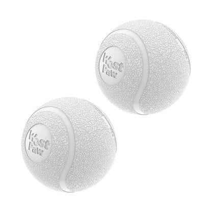 West Paw - Boundr® 2-Pack Dog Toy Ball for Play, Chew, and Fetch - Dog.Dog.Cat.