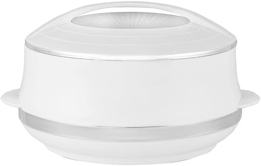 Royalford White Insulated Casserole Serving Dish 3.5L Casserole Dishes