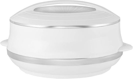 Royalford White Insulated Casserole Serving Dish 6L Casserole Dishes