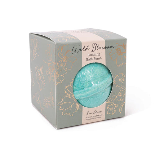 Wild Blossom Soothing Bath Bomb - Sea Glass